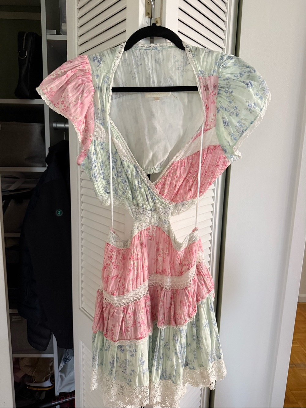 Love Shack Fancy Audrina Mini Dress